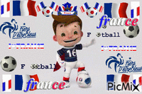 euro 2016 FRANCE - Bezmaksas animēts GIF