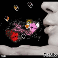 bisous アニメーションGIF