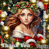 Vielen Dank – Frohe Weihnachten - Бесплатни анимирани ГИФ