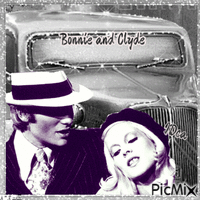 Bonnie and Clyde animeret GIF