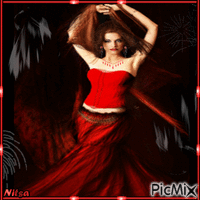 Flamenco ❤️ - Бесплатный анимированный гифка