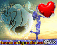 touro amor - Безплатен анимиран GIF