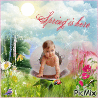 spring is here ♥ - GIF animé gratuit