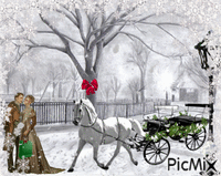 Winter Blessings animovaný GIF