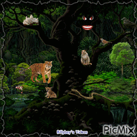 Jungle2 - GIF เคลื่อนไหวฟรี
