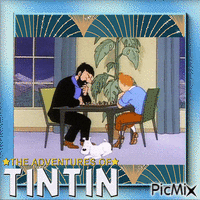 TINTIN animovaný GIF