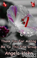 TY 4 ADDING ME TO THIS FINE GROUP - Gratis geanimeerde GIF