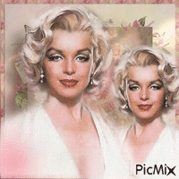 Marilyn Monroe анимированный гифка