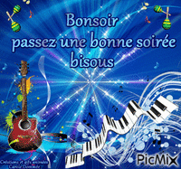 bonsoir Animated GIF