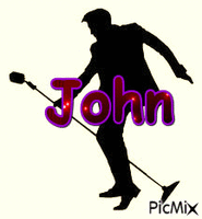 Johns name - Animovaný GIF zadarmo