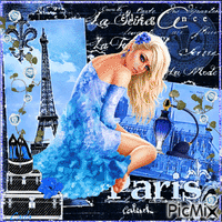 PARIS Elegance animovaný GIF