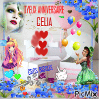 joyeux anniversaire Célia