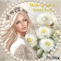 Wishing you a Lovely Day. - GIF animé gratuit