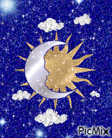 Moon & Sun ~ 🌙 ☀️ geanimeerde GIF