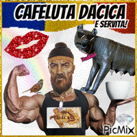 Cafeluta Dacica - GIF animate gratis