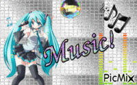 music! - Бесплатный анимированный гифка