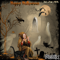 Halloween par BBM - GIF animé gratuit