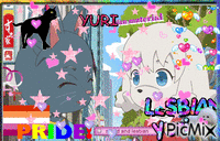 rui x yuki lesbians animēts GIF