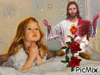 Prayer angel geanimeerde GIF