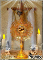 Jesús Eucaristía - Безплатен анимиран GIF