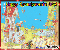 Happy Grandparents Day - GIF animate gratis