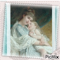 Mutter mit Kind - Besplatni animirani GIF