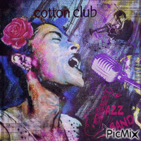 Jazz at The Cotton  Club - Ingyenes animált GIF