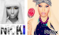 Nicki Minaj animerad GIF