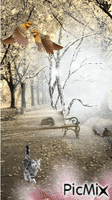 Magic Winter анимиран GIF