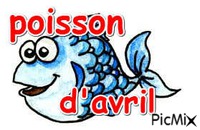 poisson d'avril - GIF animé gratuit
