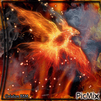 Phoenix par BBM анимиран GIF