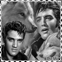 Elvis Presley animēts GIF