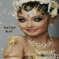 Sparkle Dream Girl - Ingyenes animált GIF