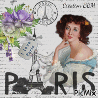 Paris par BBM - GIF เคลื่อนไหวฟรี