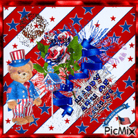 4th of July 动画 GIF