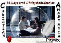 34 days until #FiftyshadesDarker geanimeerde GIF
