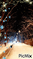 Зима - Besplatni animirani GIF