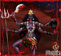 Goddess Kali - GIF เคลื่อนไหวฟรี