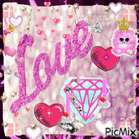 Diamond Love Animated GIF