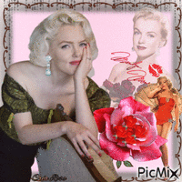 Concours : Marilyn Monroe Inoubliable GIF animata