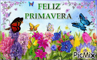 PRIMAVERA - Бесплатный анимированный гифка