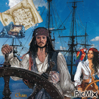 Pirates GIF animé