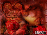 La rose du destin - Darmowy animowany GIF