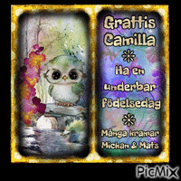 Camilla 2023 - Gratis animerad GIF