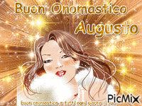 b. onomastico augusto - 無料のアニメーション GIF
