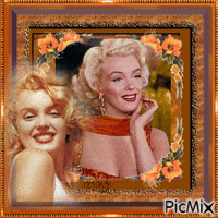 Merveilleuse Marilyn - Ingyenes animált GIF