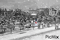 Nieve - GIF animado gratis