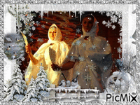 Svätá Lucia - Gratis animeret GIF