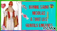 saint Nicolas 6 décembre GIF animé