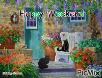 Happy Weekend - Nemokamas animacinis gif